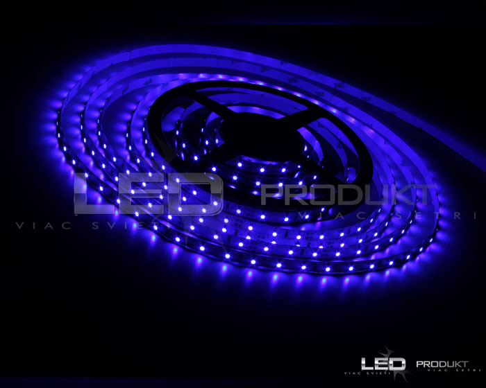 LED pásik SMD3528 60LED/m modrá IP20