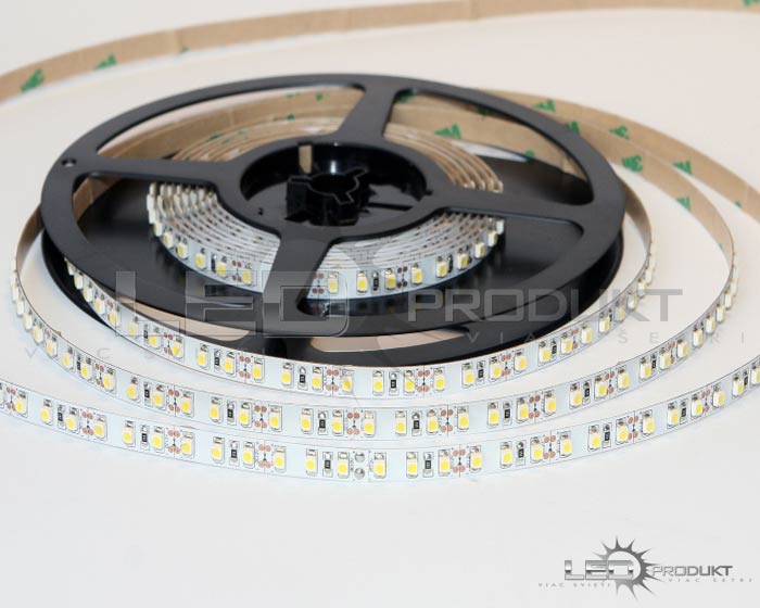 LED pásik SMD3528 120LED/m teplá biela IP20