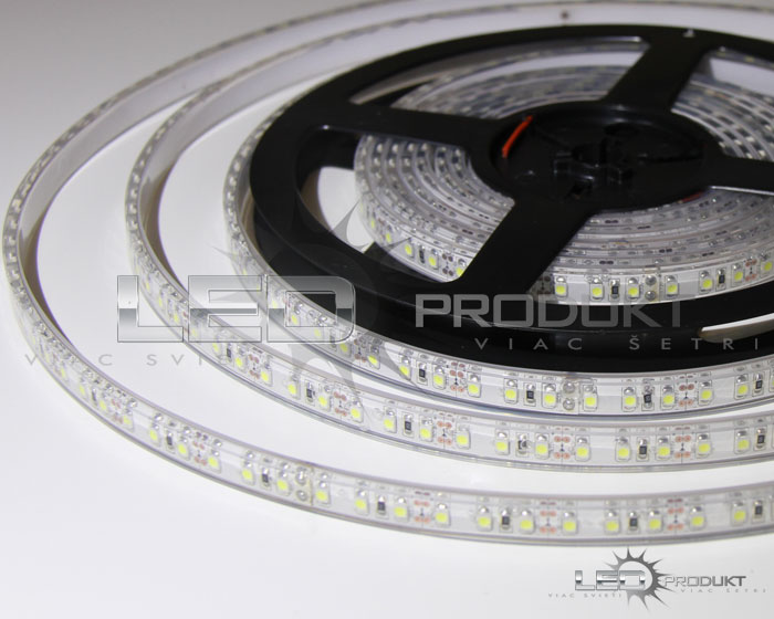 LED pásik SMD3528 120LED/m studená biela IP68