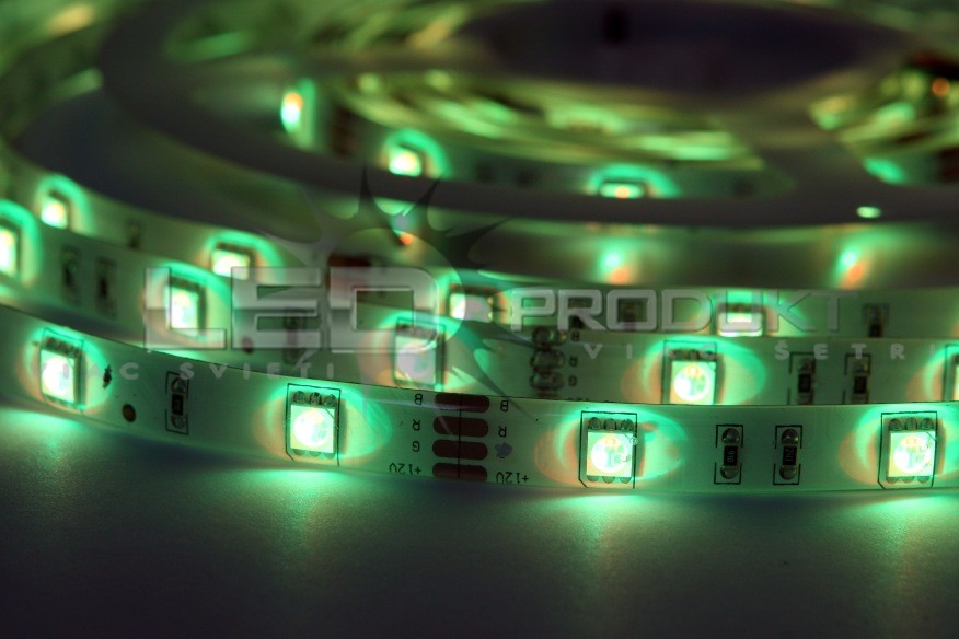 LED pásik 30LED/m RGB IP65